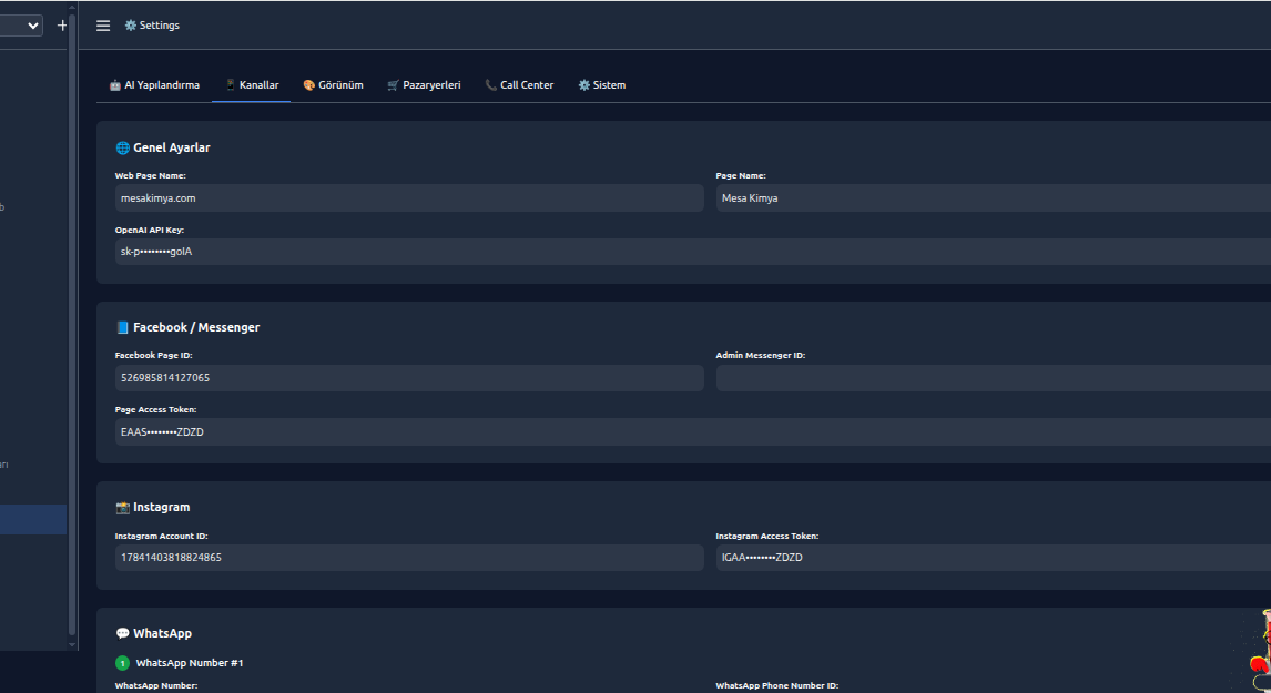 Dashboard Screenshot